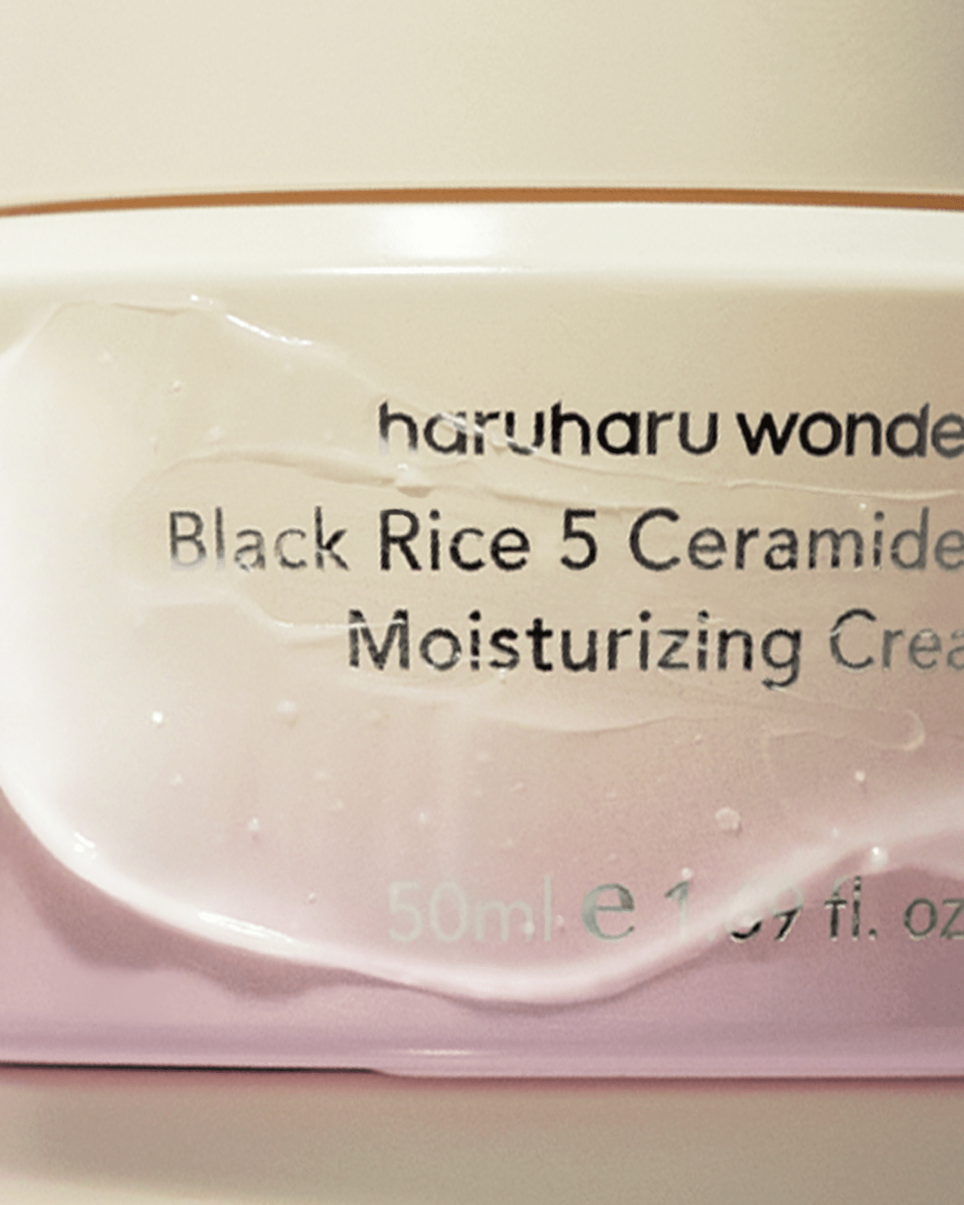 Black Rice 5 Ceramide Barrier Moisturizing Cream Facial Moisturizer Haruharu Wonder 
