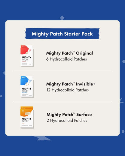 Mighty Patch Starter Pack Treatment Hero Cosmetics 