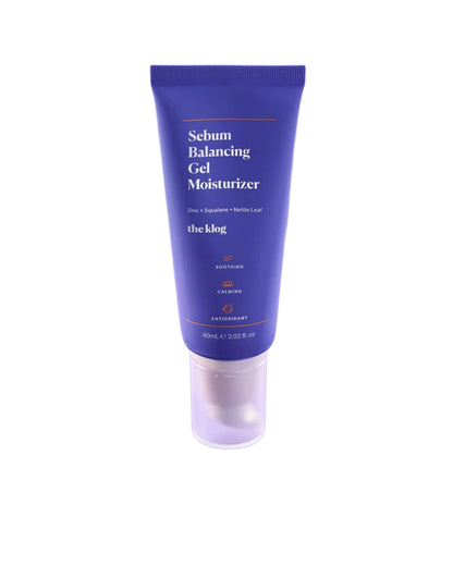 Sebum Balancing Gel Moisturizer Facial Moisturizer the klog 