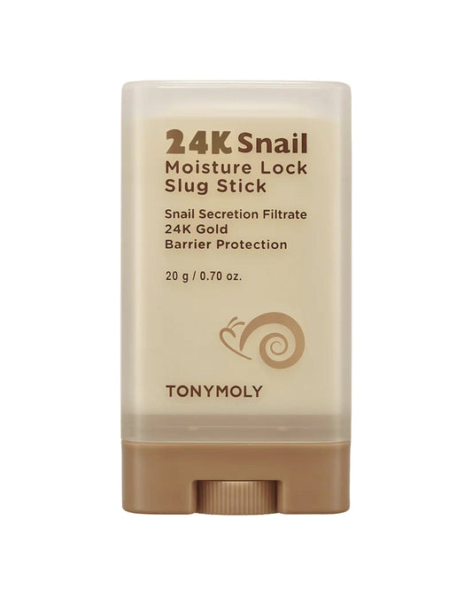 24K Snail Moisture Lock Slug Stick Facial Moisturizer TONY MOLY 