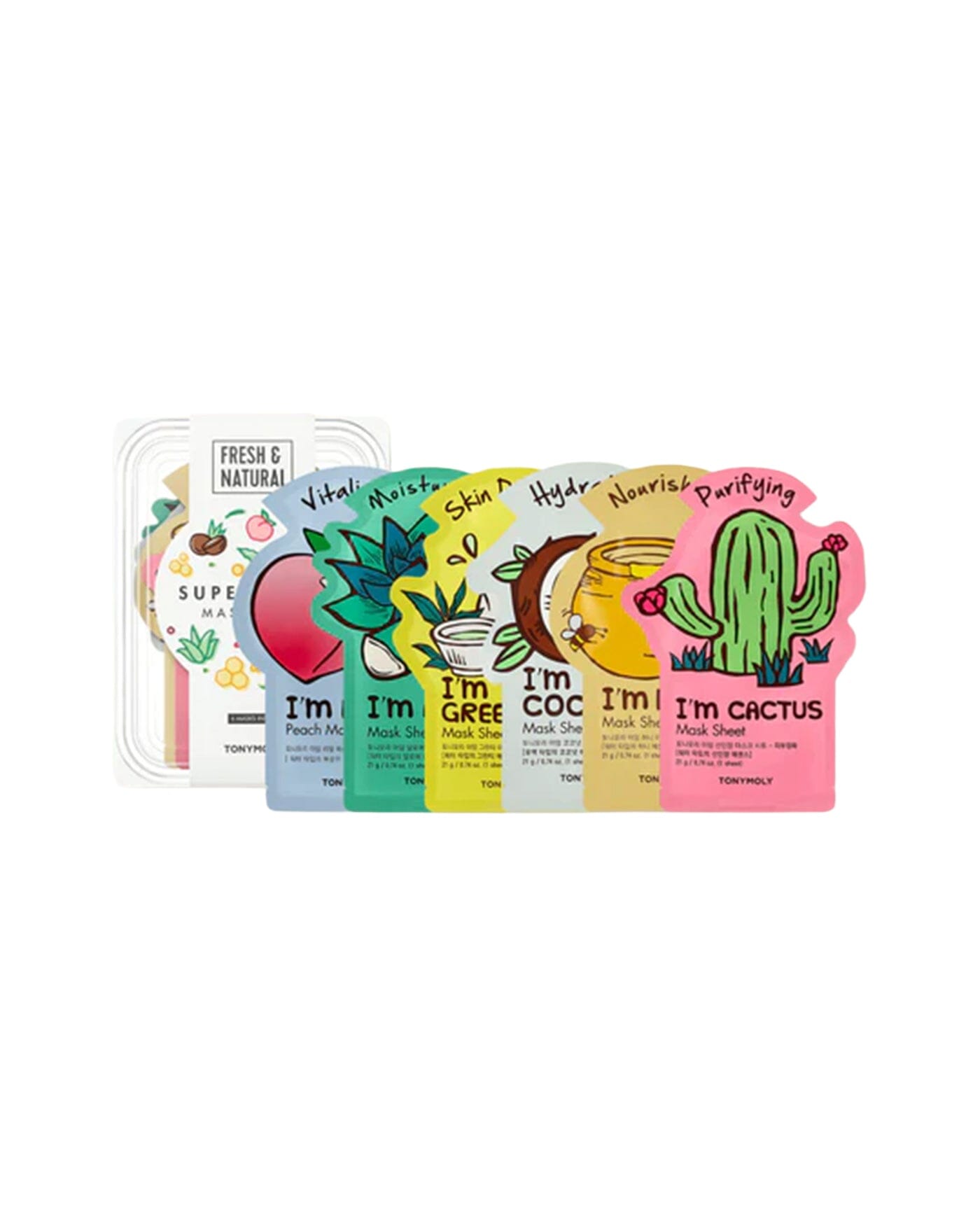 Superfood Mask Bowl Set Branded Set TONY MOLY 