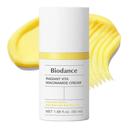 Radiant Vita Niacinamide Cream Facial Moisturizer Biodance 