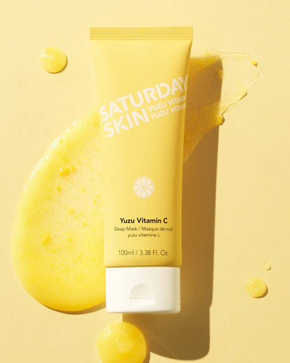 Yuzu Vitamin C Sleep Mask Sleeping Mask SATURDAY SKIN 100 ml 