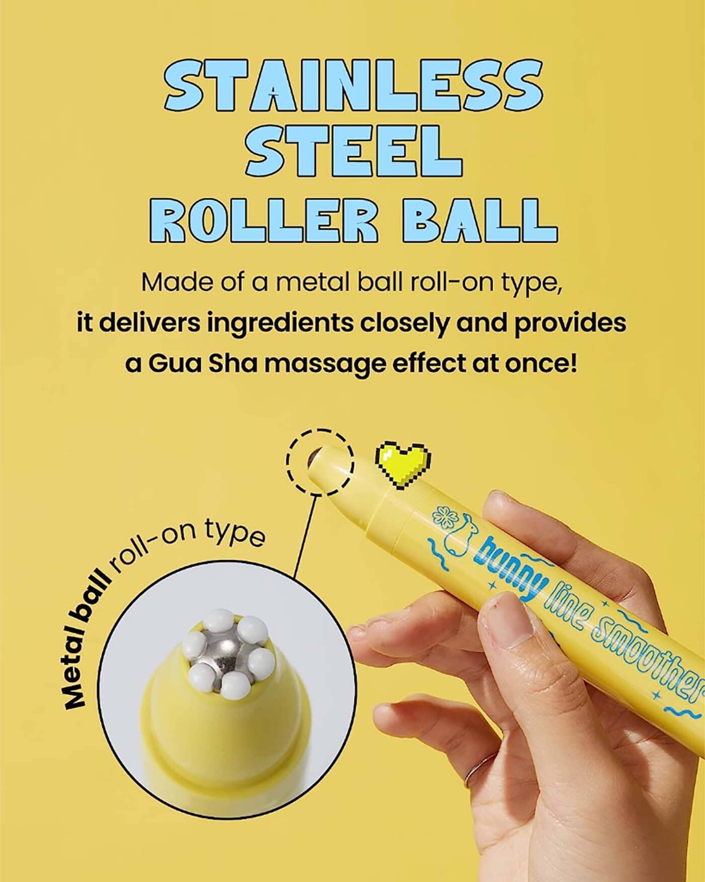 Bunny Line Smoother Eye Cream Roller