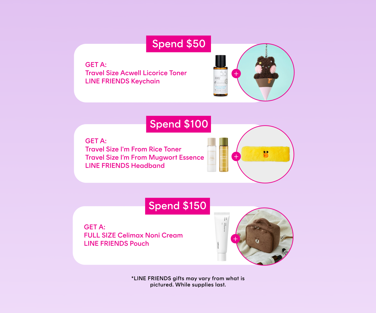 Line Frindes Soko Glam Best of K-Beauty at LINE FRIENDS NYC