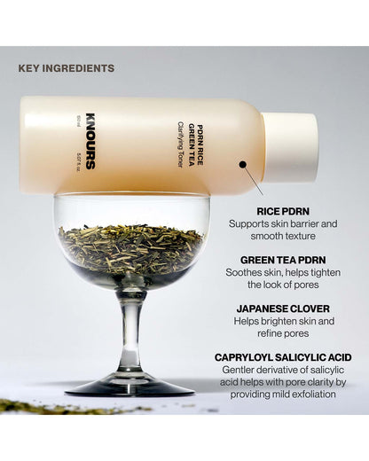 PDRN Rice & Green Tea Clarifying Toner Soko Glam 