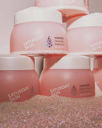 Waterfall Glacier Water Cream Facial Moisturizer SATURDAY SKIN 