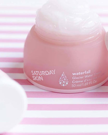 Waterfall Glacier Water Cream Facial Moisturizer SATURDAY SKIN 