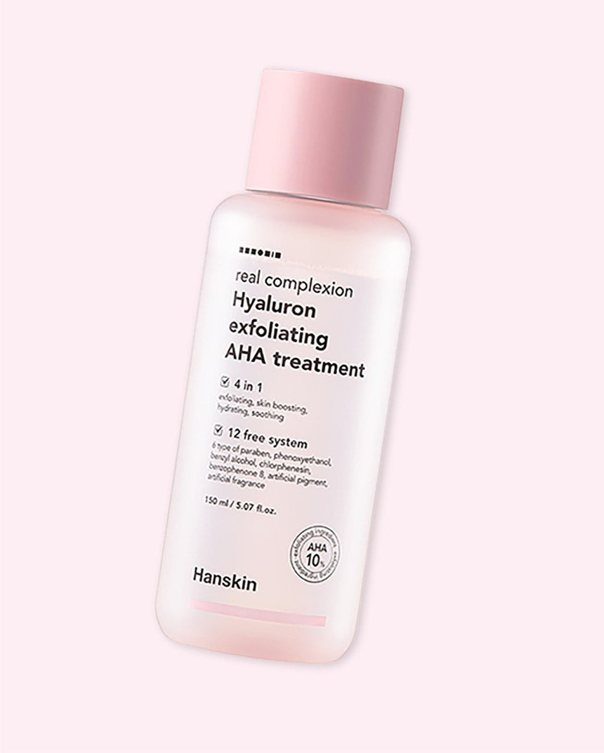 Hanskin Real Complexion Hyaluron Exfoliating AHA Treatment
