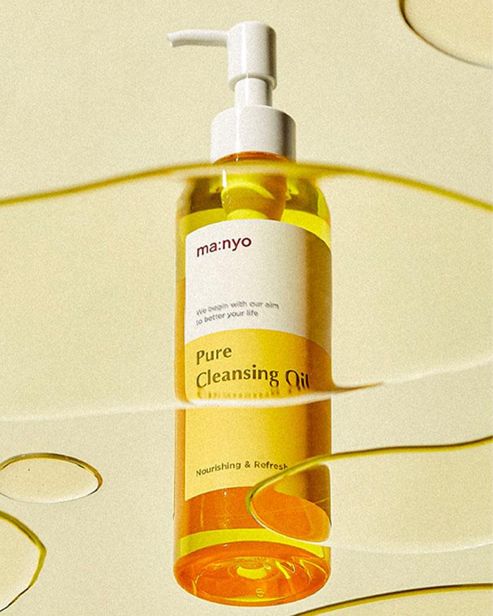 Pure Cleansing Oil Texture Image