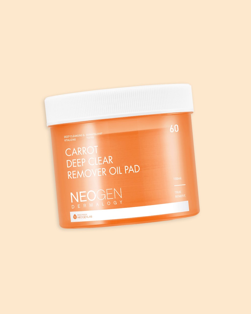 Carrot Deep Clear Remover Oil Pad Oil Cleanser NEOGEN 