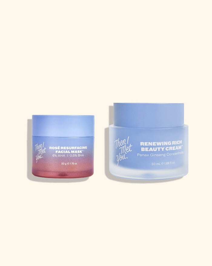 The Renewing Duo Skincare Set Then I Met You 