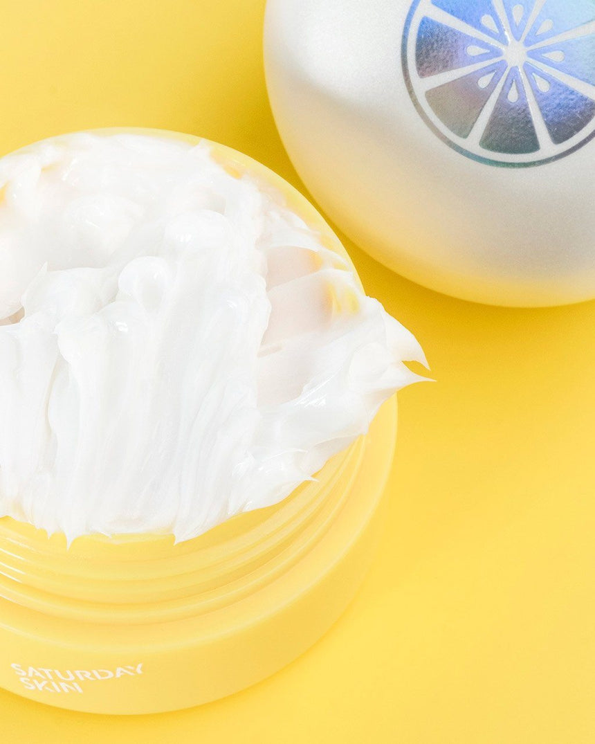 Yuzu Vitamin C Bright Eye Cream Product Image with the Lid opened