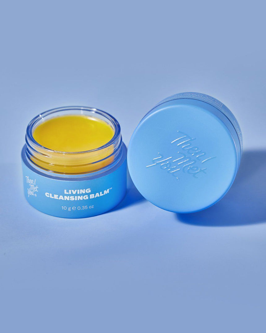 Then I Met You Living Cleansing Balm Mini -yellow texture