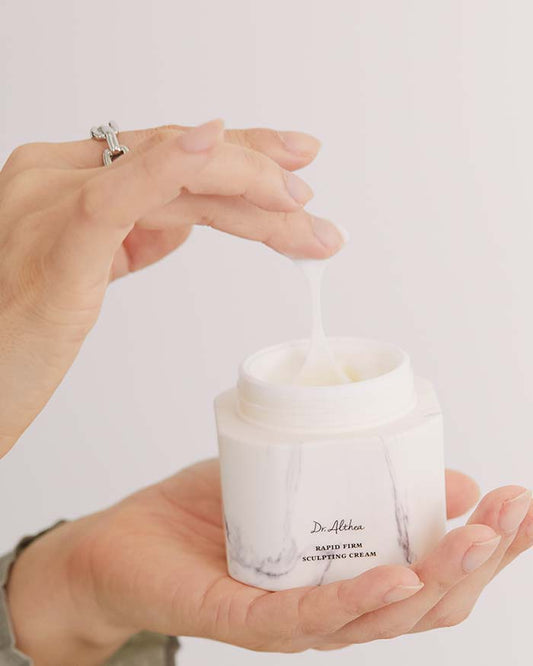 Dr.-Althea Rapid Firm Sculpting Cream - white dewy cream texture