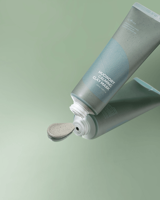 Mugwort Calming Clay Mask Wash Off Masks ISNTREE 
