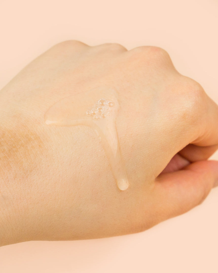 Isntree Clear Skin 8% AHA Essence - clear liquid texture