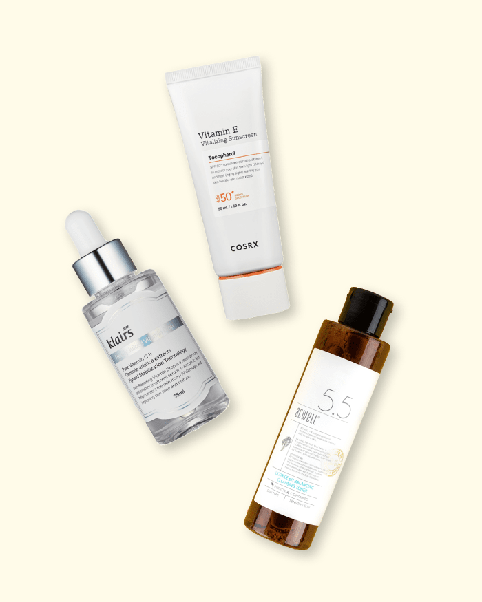 3 Step Balanced Skin Kit - Skin Care Routine