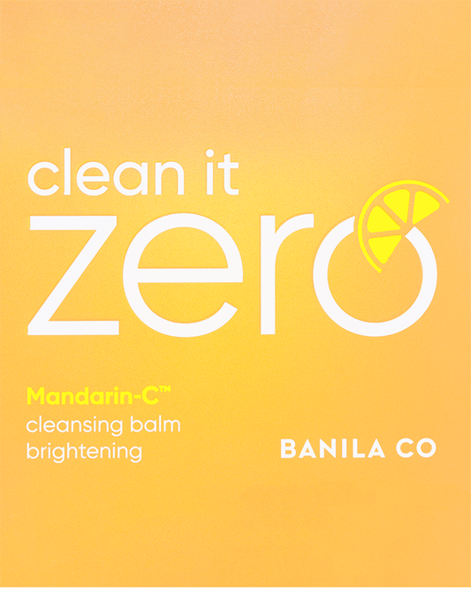 Clean it Zero Cleansing Balm Brightening Oil Cleanser BANILA CO 