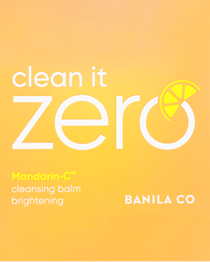 Clean it Zero Cleansing Balm Brightening Oil Cleanser BANILA CO 