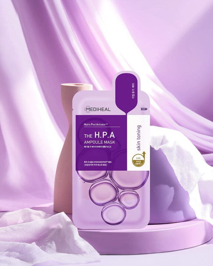 THE H.P.A Glowing Ampoule Mask 10 Pack MEDIHEAL 