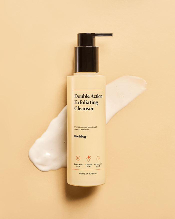 the klog Double Action Exfoliating Cleanser