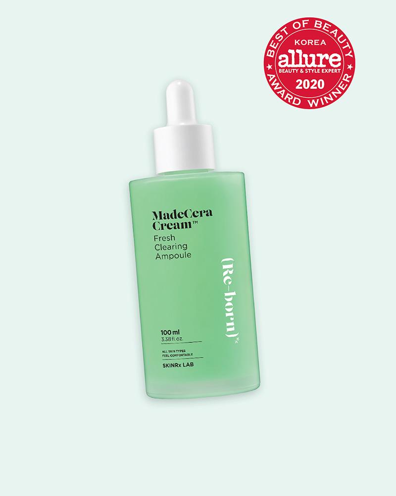 SkinRX Madecera Fresh Clearing Ampoule with allure winner as best serum