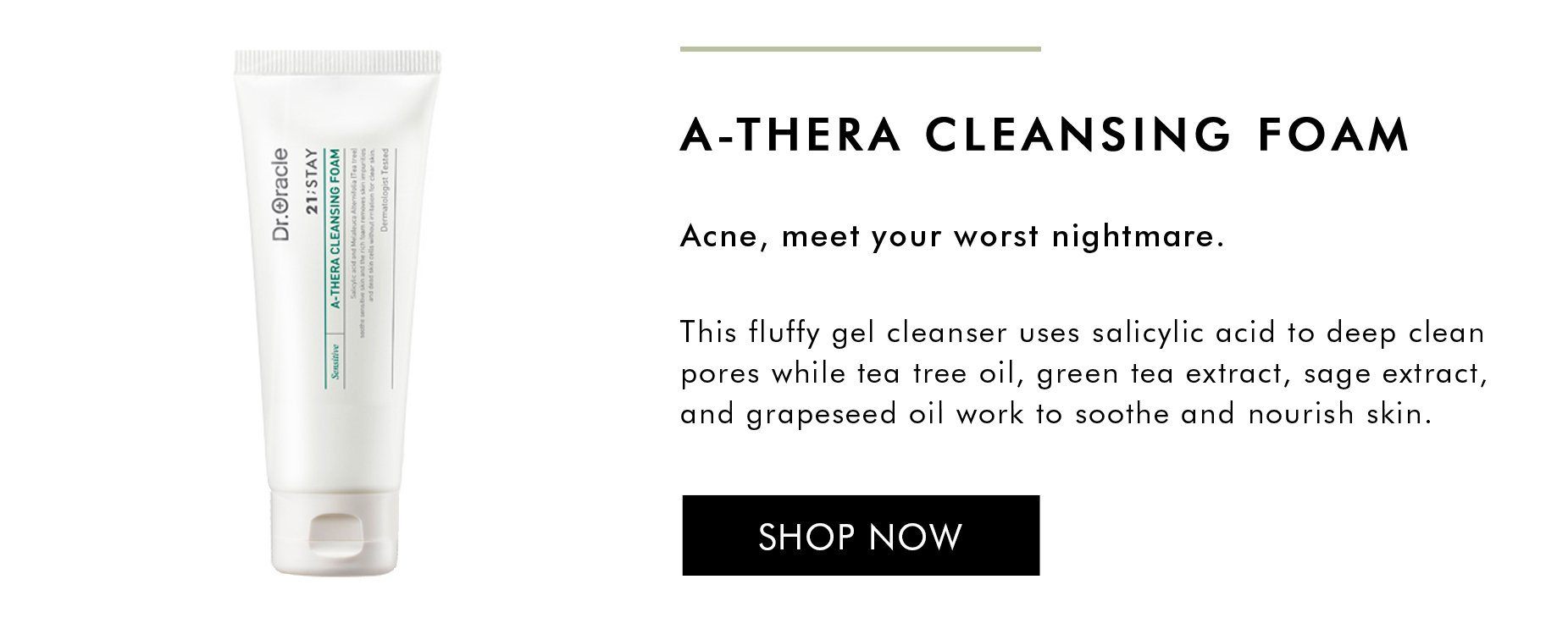 Shop A-there cleansing foam